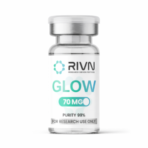 GLOW 70MG - (GHK-Cu 50mg + TB-500 10mg + BPC-157 10mg) 70mg Blend
